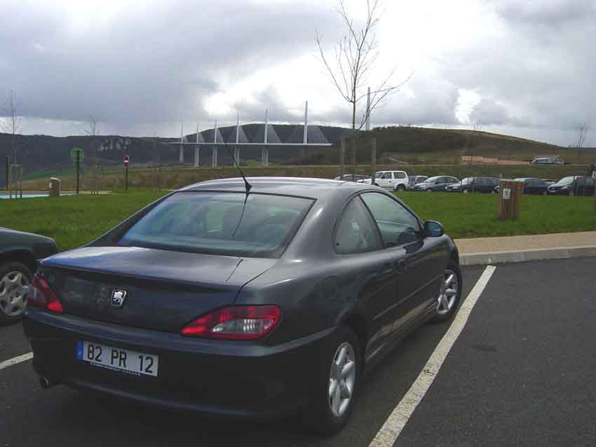 406 coupe viaduc de Millau